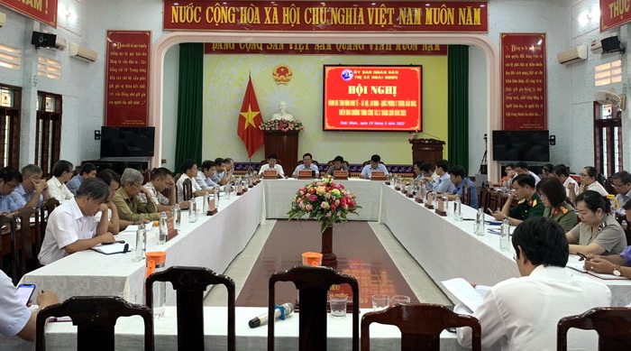 Thị xã Hoài Nhơn triển khai nhiệm vụ 3 tháng cuối năm 2023